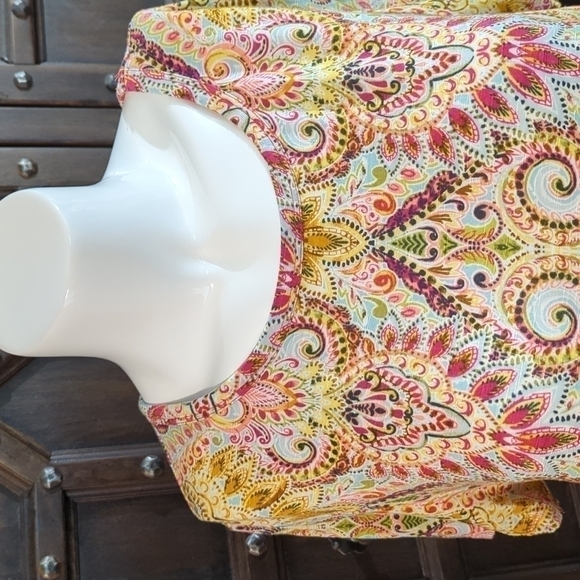 SOFT pastel size L Westport 1962 fun and soft short sleeve ladies top. - Picture 3 of 6